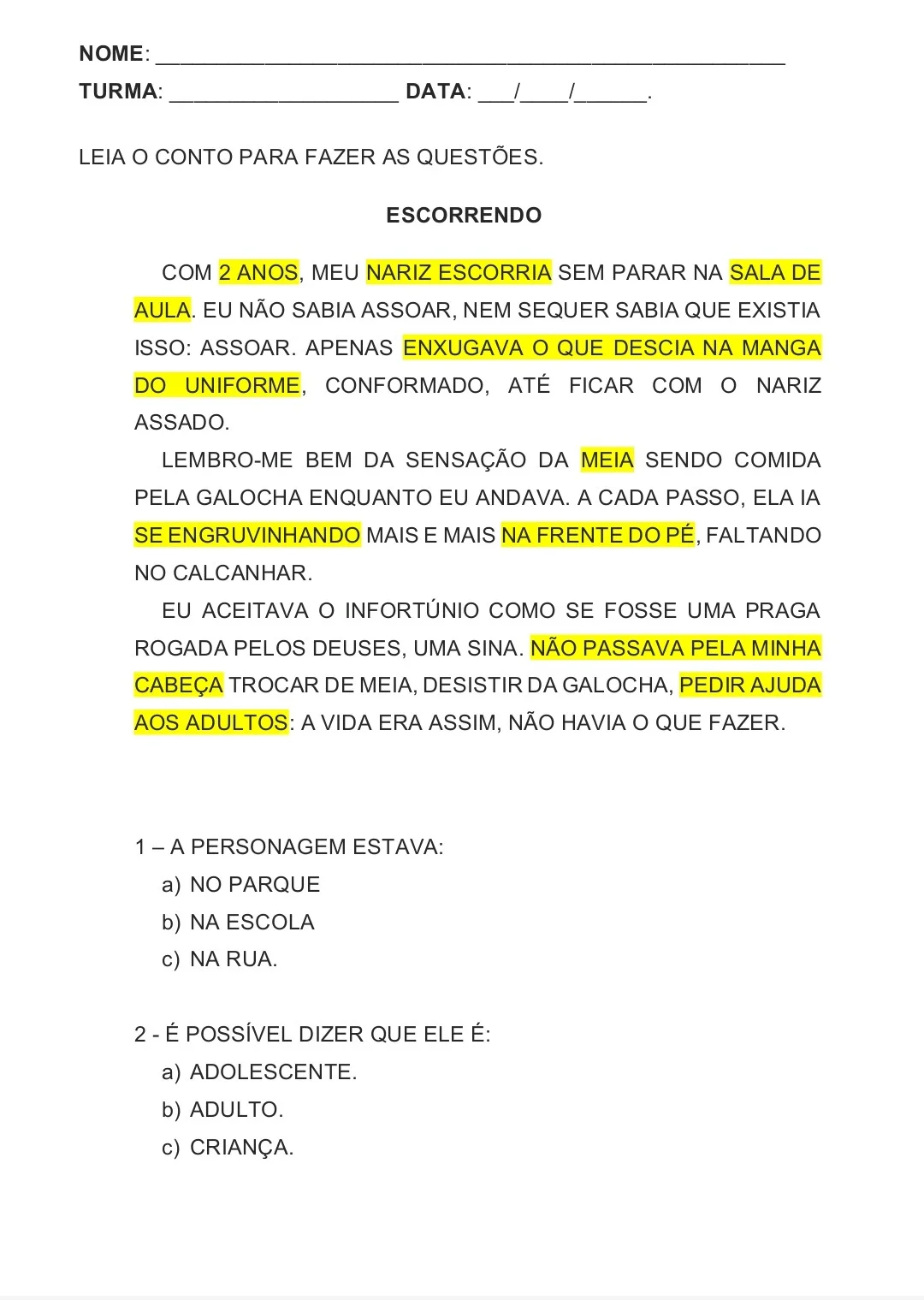 CADERNO 2 PARA RECOMPOSIÇÃO DE PORTUGUÊS - ATIVIDADES ADAPTADAS — amostra 7: Por que utilizar atividades de recomposição?