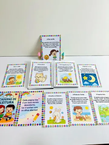 Caderno da leitura | Educação Infantil e Anos Iniciais — amostra 1: O que vem no material