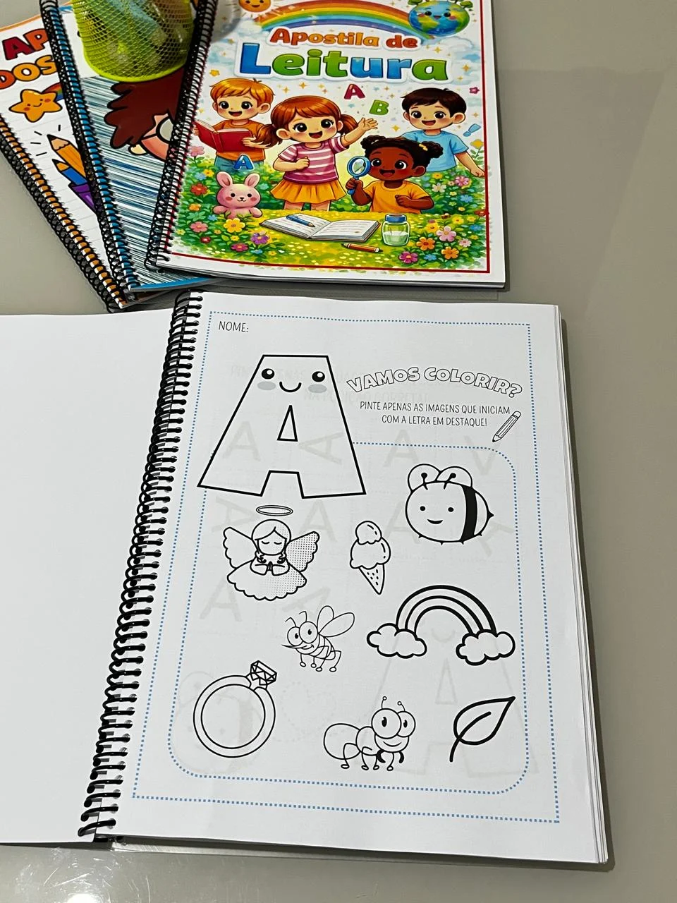 CADERNO DE ALFABETIZAÇÃO PARA EDUCAÇÃO INFANTIL 🌟 — amostra 1: Esse caderno de atividades foi criado especialmente para…
