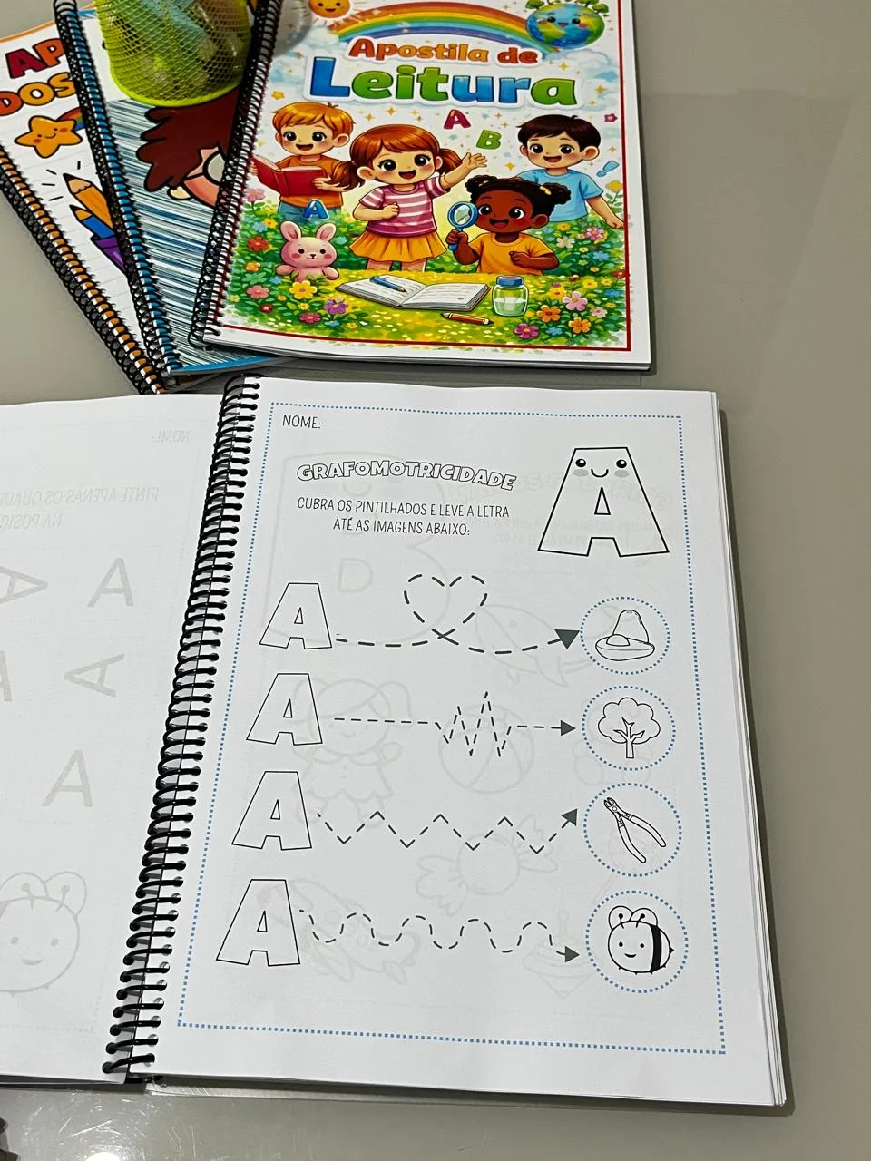 CADERNO DE ALFABETIZAÇÃO PARA EDUCAÇÃO INFANTIL 🌟 — amostra 2: Esse caderno de atividades foi criado especialmente para…