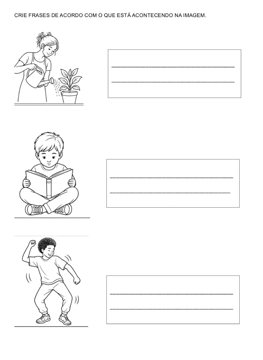 CADERNO DE ATIVIDADADES PARA LEITURA E ESCRITA — amostra 7: INFORMAÇÕES SOBRE O PRODUTO