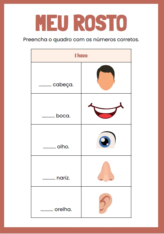 🧍‍♀️🌱 CADERNO DE ATIVIDADES ALFABETIZAÇÃO INICIAL — amostra 3: Aprender sobre o corpo humano e o mundo ao nosso redor…