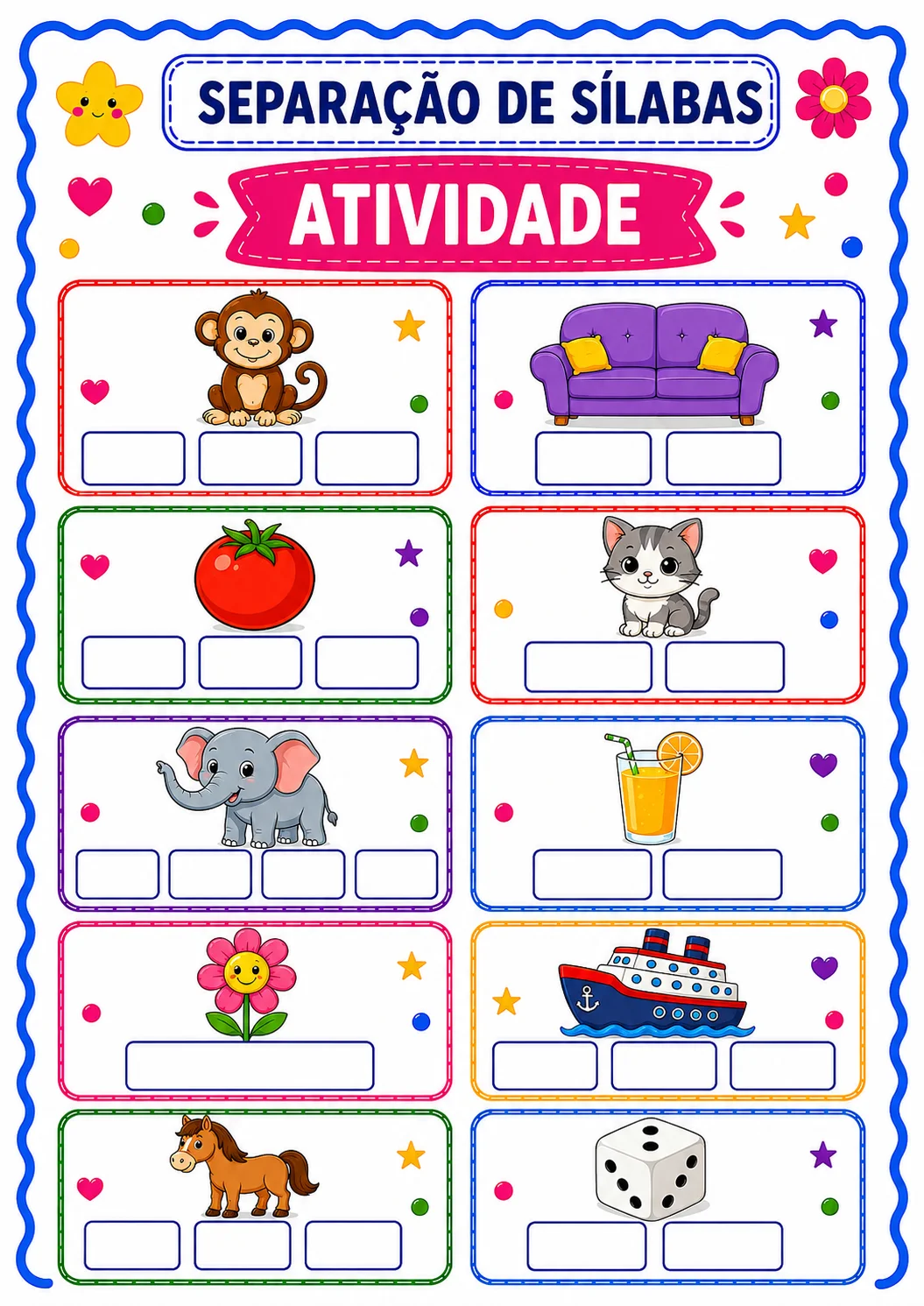 Caderno de Atividades de Português - Alfabetização — amostra 4: Material pedagógico digital em PDF: Caderno de Atividades…
