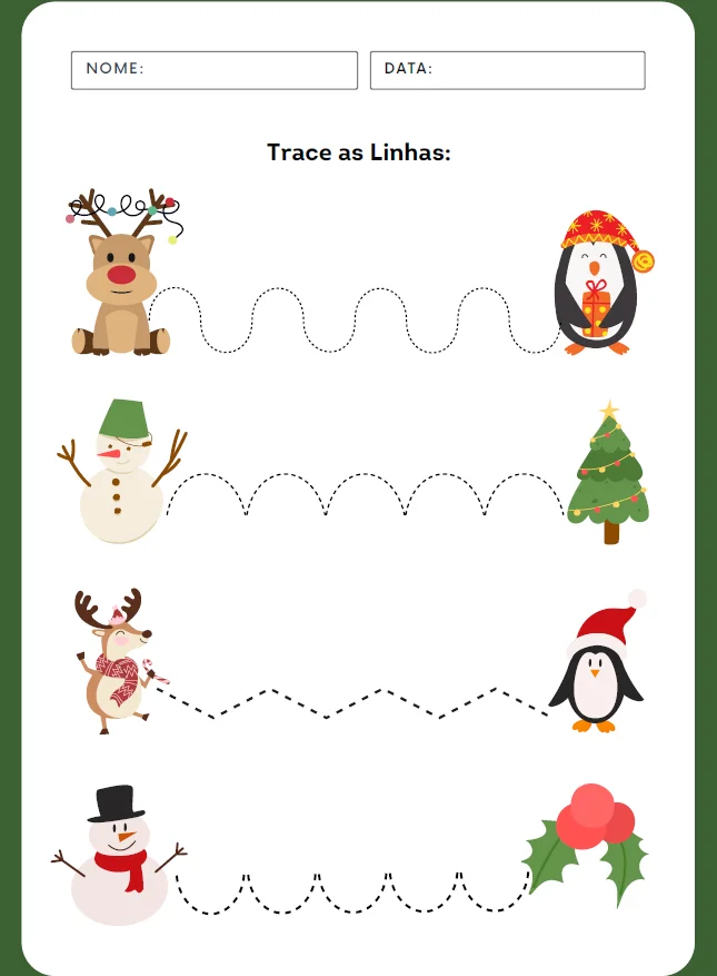 🎄 CADERNO DE ATIVIDADES NATALINAS - ATIVIDADES LÚDICAS — amostra 1: Deixe o clima de Natal entrar também na aprendizagem
