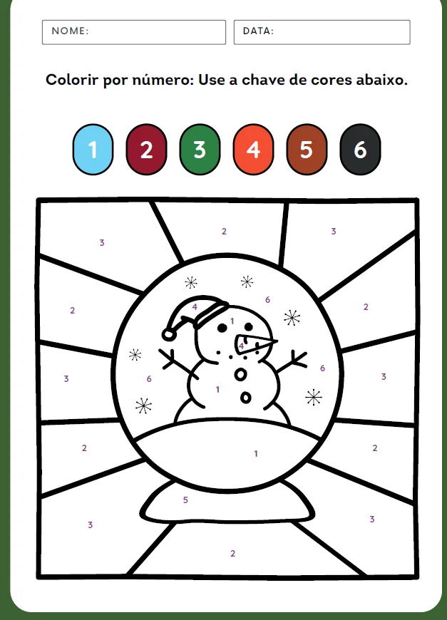 🎄 CADERNO DE ATIVIDADES NATALINAS - ATIVIDADES LÚDICAS — amostra 3: Deixe o clima de Natal entrar também na aprendizagem