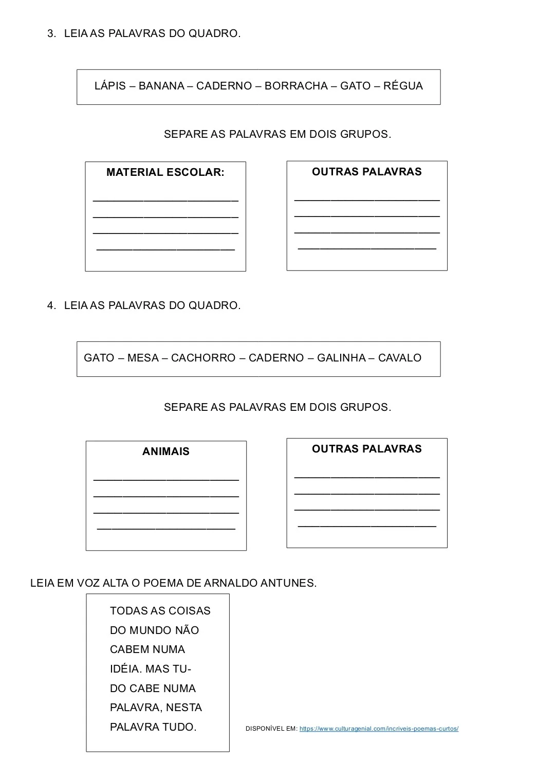 CADERNO DE ATIVIDADES PARA LEITURA E ESCRITA PARA 6° ANO E EJA — amostra 2: PARA QUEM ESTE MATERIAL FOI DESENVOLVIDO?
