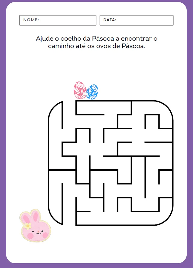 Caderno de Atividades Pedagógicas – Tema Páscoa — amostra 4: Este caderno de atividades foi desenvolvido para tornar o…