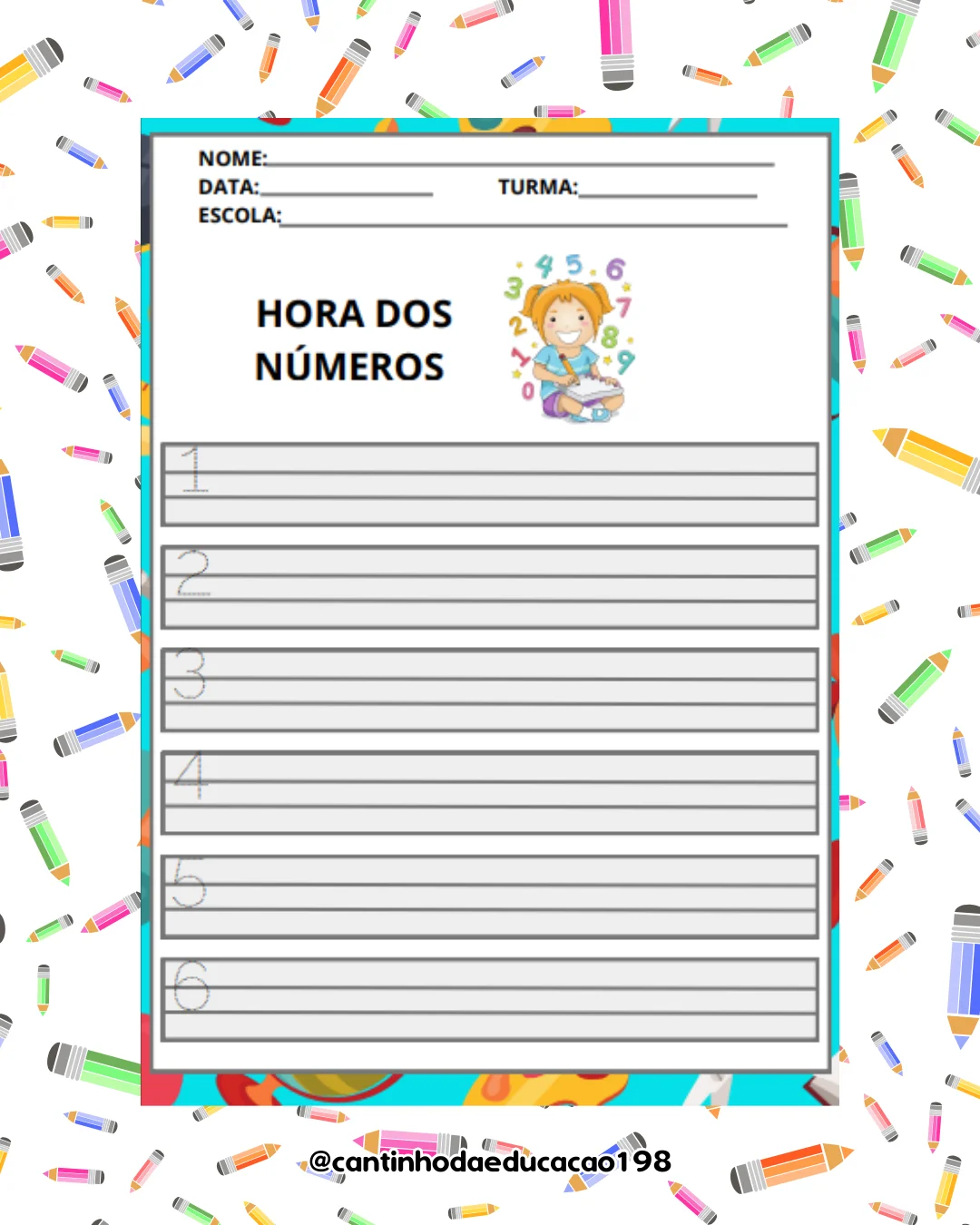 Caderno de caligrafia – PDF para Imprimir — amostra 5: Um material perfeito para desenvolver a coordenação motora, a… Caderno de caligrafia – PDF para Imprimir — amostra 5: Um material perfeito para desenvolver a coordenação motora, a…