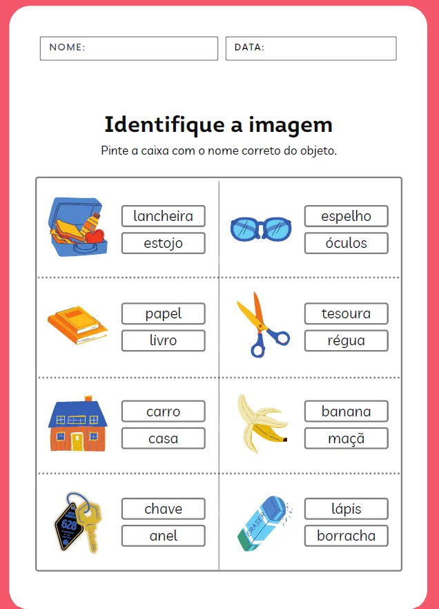 Caderno de Comunicação e Linguagem em Português — amostra 1: Descubra o poder das Atividades de Alfabetização e Língua…