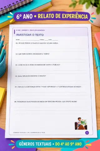 Caderno de Gêneros Textuais do 4º ao 9º Ano — capa do material