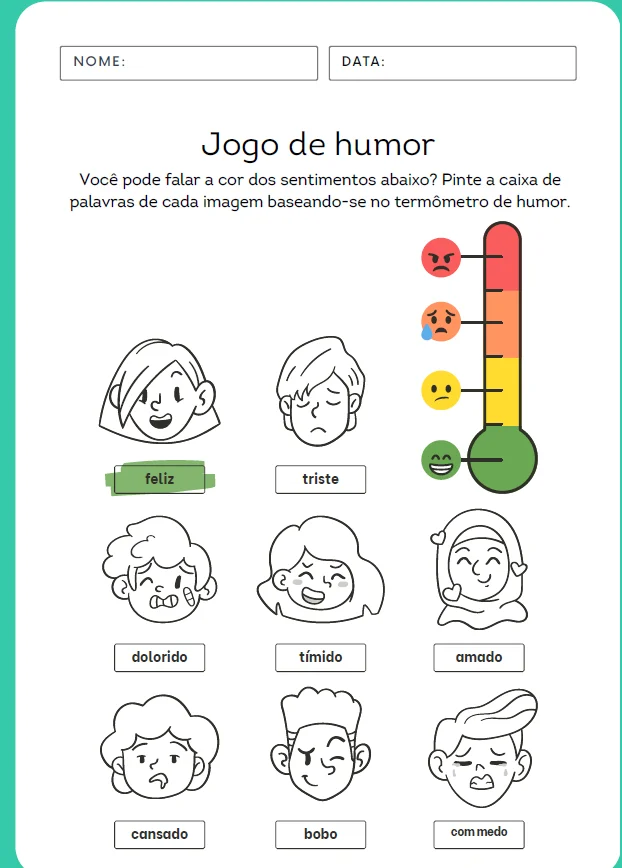💚 CADERNO DE HABILIDADES SOCIAIS E EMOCIONAIS — amostra 1: Ensinar uma criança a reconhecer, nomear e falar sobre aquilo… 💚 CADERNO DE HABILIDADES SOCIAIS E EMOCIONAIS — amostra 1: Ensinar uma criança a reconhecer, nomear e falar sobre aquilo…