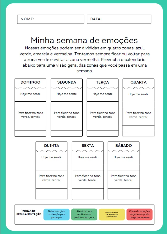 💚 CADERNO DE HABILIDADES SOCIAIS E EMOCIONAIS — amostra 4: Ensinar uma criança a reconhecer, nomear e falar sobre aquilo… 💚 CADERNO DE HABILIDADES SOCIAIS E EMOCIONAIS — amostra 4: Ensinar uma criança a reconhecer, nomear e falar sobre aquilo…