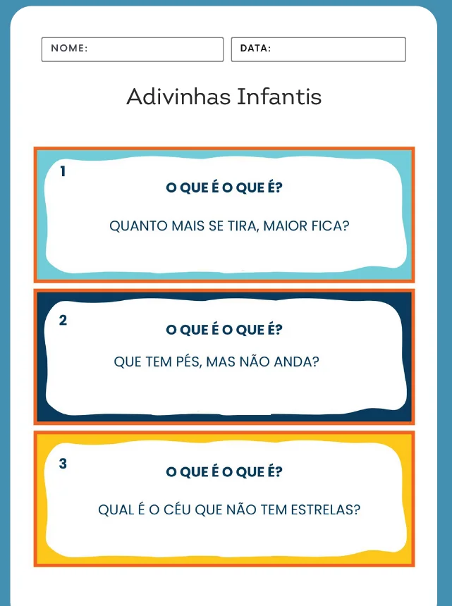 🎲 CADERNO DE JOGOS INFANTIS – ESTIMULANDO A MENTE BRINCANDO — amostra 4: O Caderno de Jogos Infantis reúne propostas…