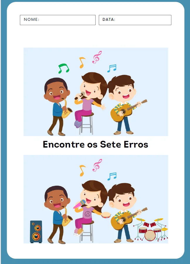 🎲 CADERNO DE JOGOS INFANTIS – ESTIMULANDO A MENTE BRINCANDO — amostra 6: O Caderno de Jogos Infantis reúne propostas…