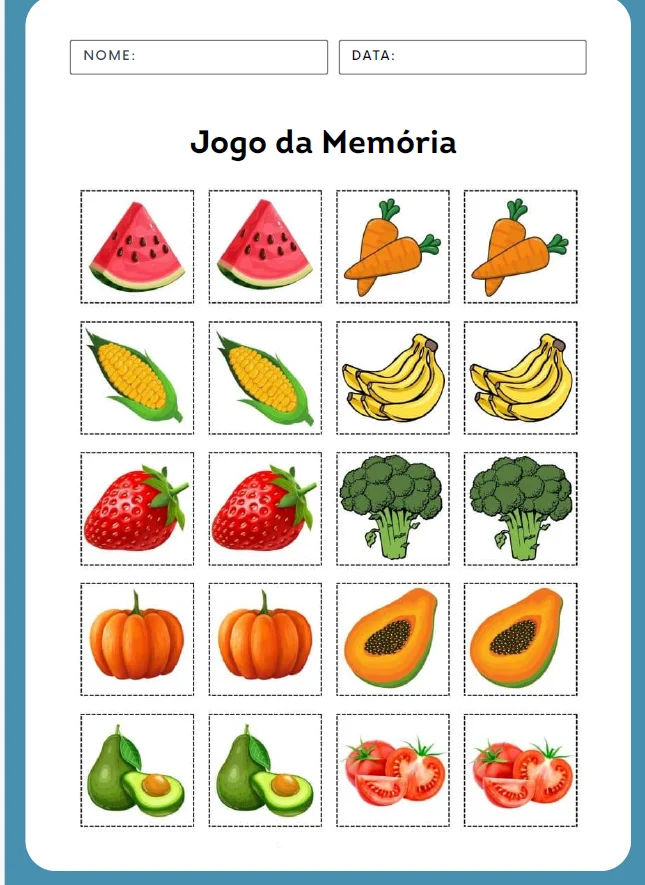 🎲 CADERNO DE JOGOS INFANTIS – ESTIMULANDO A MENTE BRINCANDO — amostra 7: O Caderno de Jogos Infantis reúne propostas…