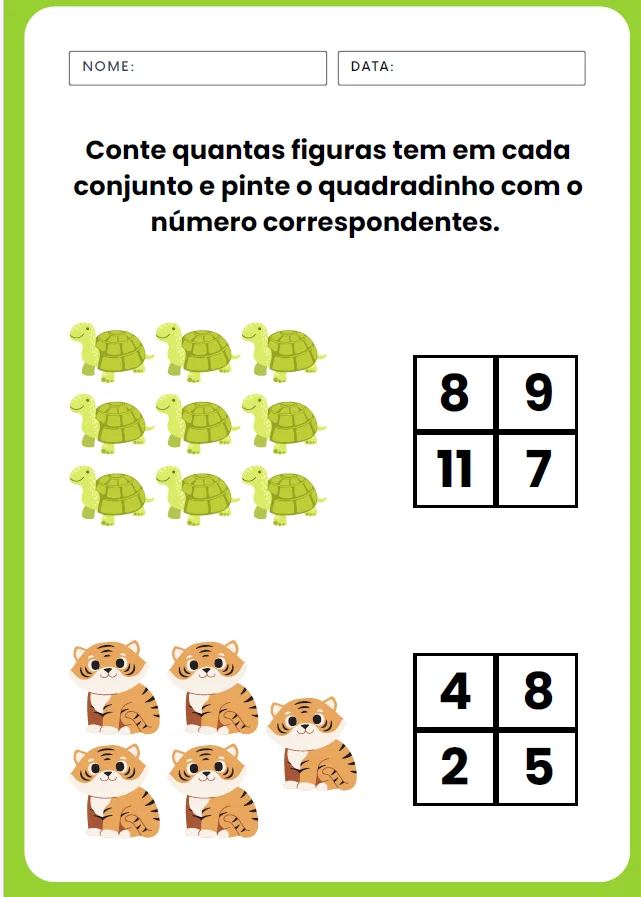 🧮 CADERNO DE MATEMÁTICA E RACIOCÍNIO LÓGICO — amostra 2: Que tal trabalhar matemática de forma mais visual, divertida e…