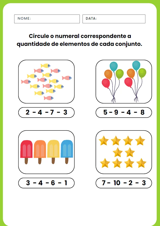 🧮 CADERNO DE MATEMÁTICA E RACIOCÍNIO LÓGICO — amostra 4: Que tal trabalhar matemática de forma mais visual, divertida e…