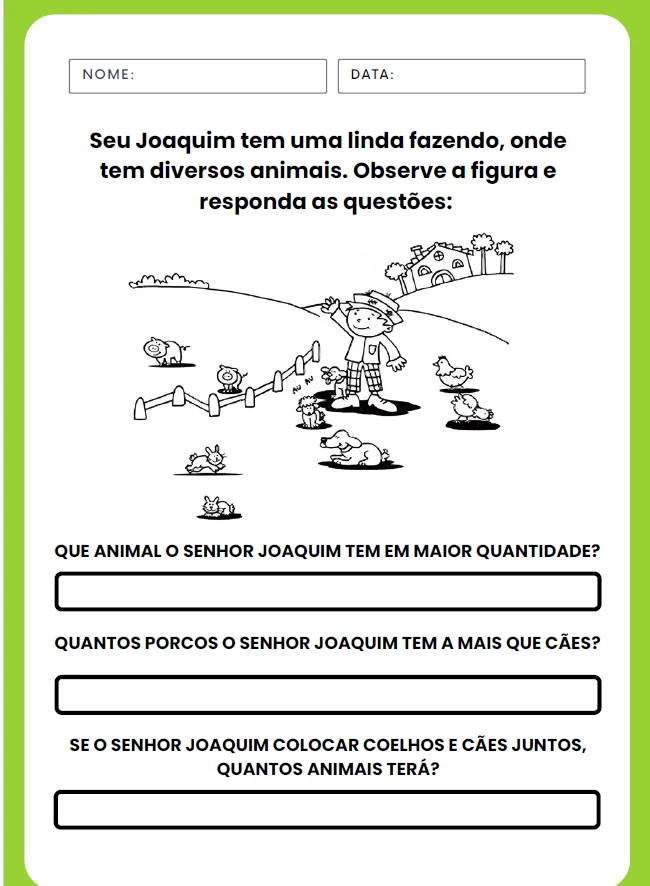 🧮 CADERNO DE MATEMÁTICA E RACIOCÍNIO LÓGICO — amostra 5: Que tal trabalhar matemática de forma mais visual, divertida e…