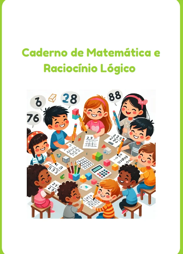 🧮 CADERNO DE MATEMÁTICA E RACIOCÍNIO LÓGICO — Alfabetização para Educação Infantil: Que tal trabalhar matemática de forma…