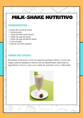 🧑🏻‍🍳 CADERNO DE RECEITAS 🥗 – PDF para Imprimir — amostra 1: O que vem no material