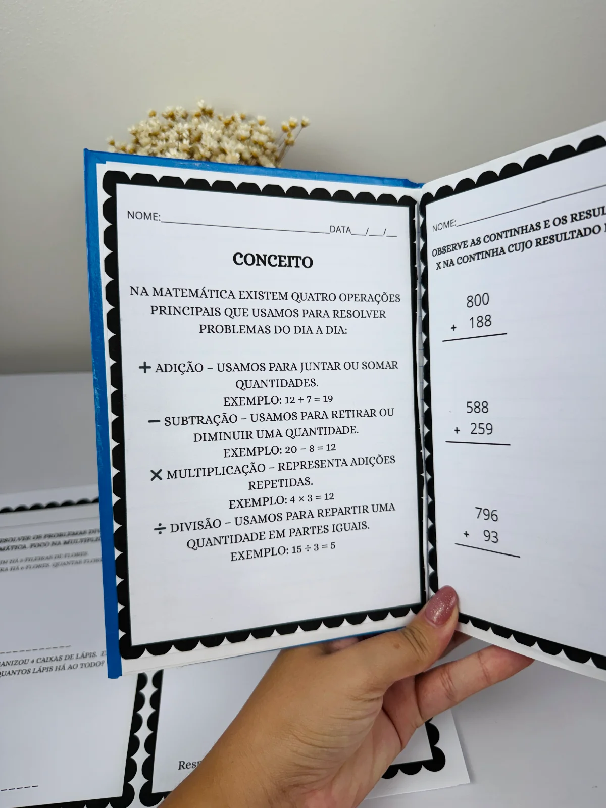 Caderno de Reforço de Matemática – PDF para Imprimir | Alfabetização — amostra 2: Sobre o Caderno de Reforço de Matemática