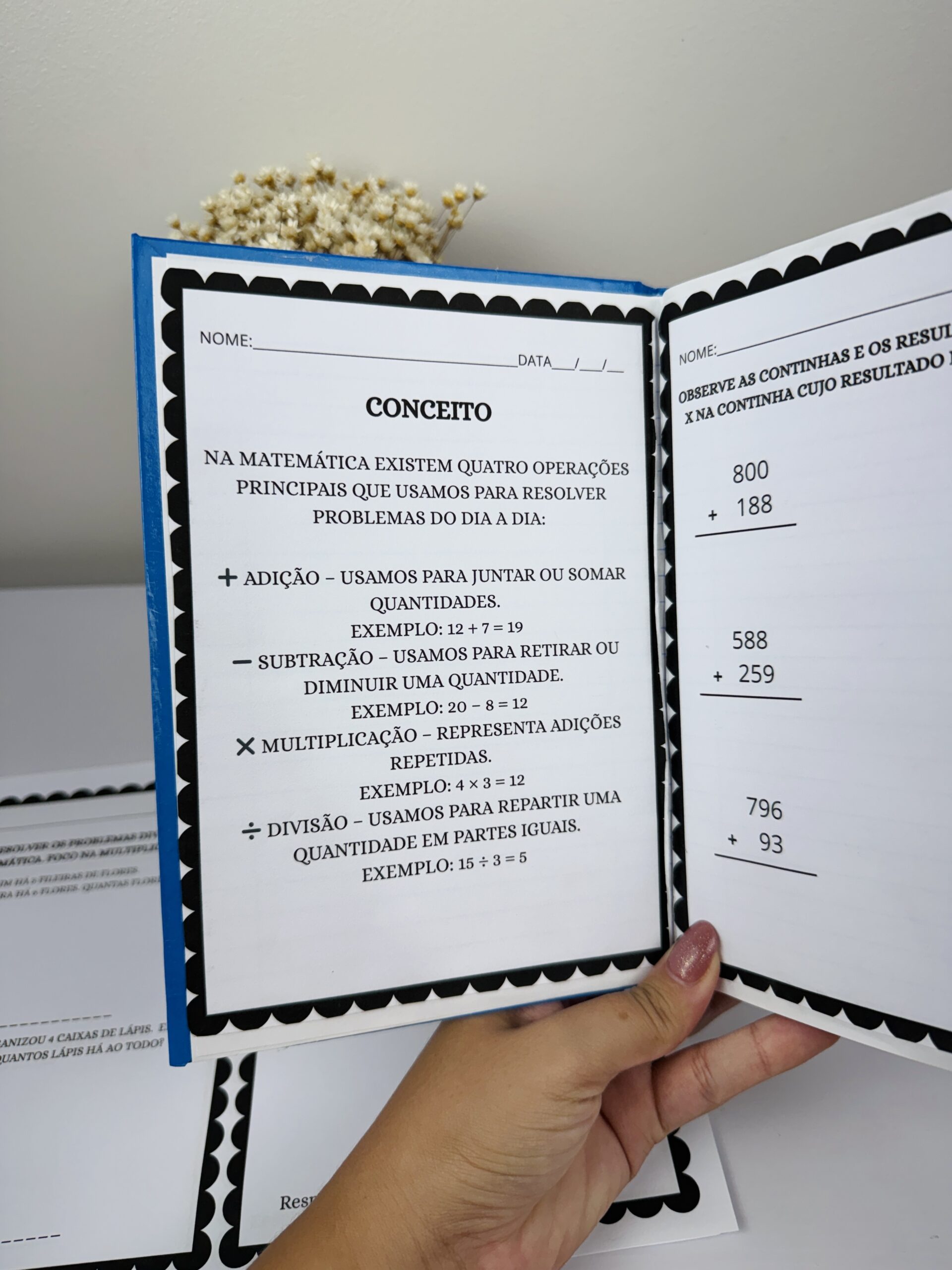 Caderno de reforço – matemática – PDF para Imprimir | Alfabetização — amostra 2: Sobre o CADERNO DE REFORÇO – MATEMÁTICA
