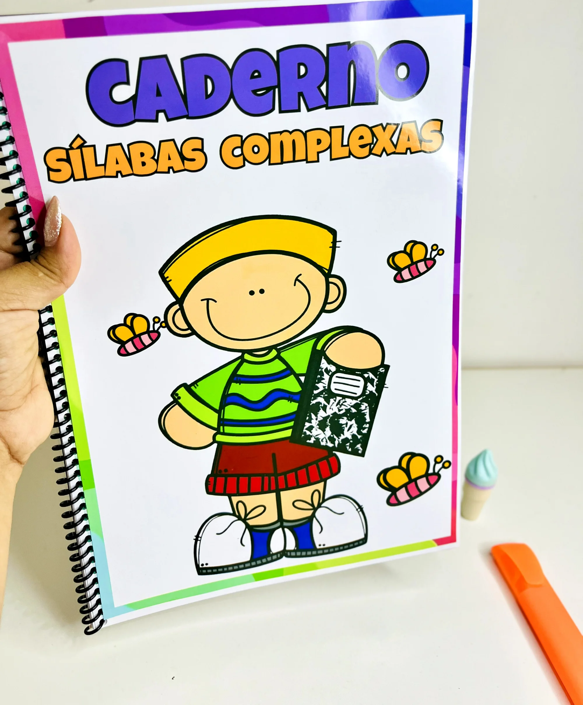 Caderno de Sílabas Complexas para Alfabetização — amostra 1: Caderno de sílabas complexas para apoiar a alfabetização e a…