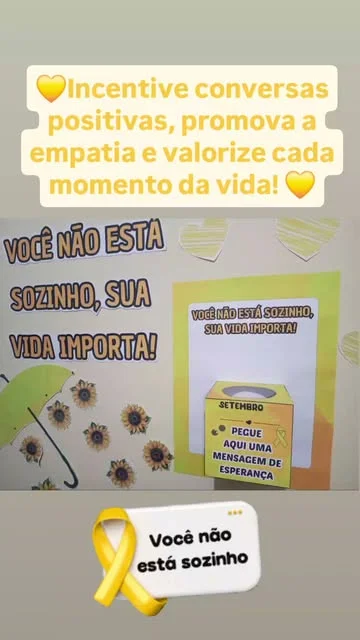 💛Caixa da Empatia:Kit Setembro Amarelo para Conscientização e Valorização da Vida💖 — amostra 1: 💖 O QUE VOCÊ VAI RECEBER…