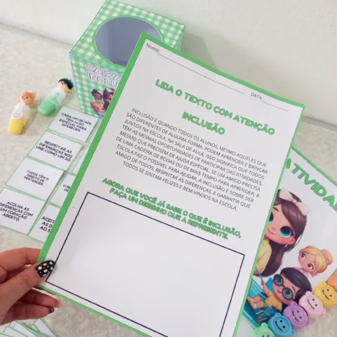 🤩 Caixa da inclusão: Inclusão de forma lúdica. — amostra 2: Faixa etária / ano escolar