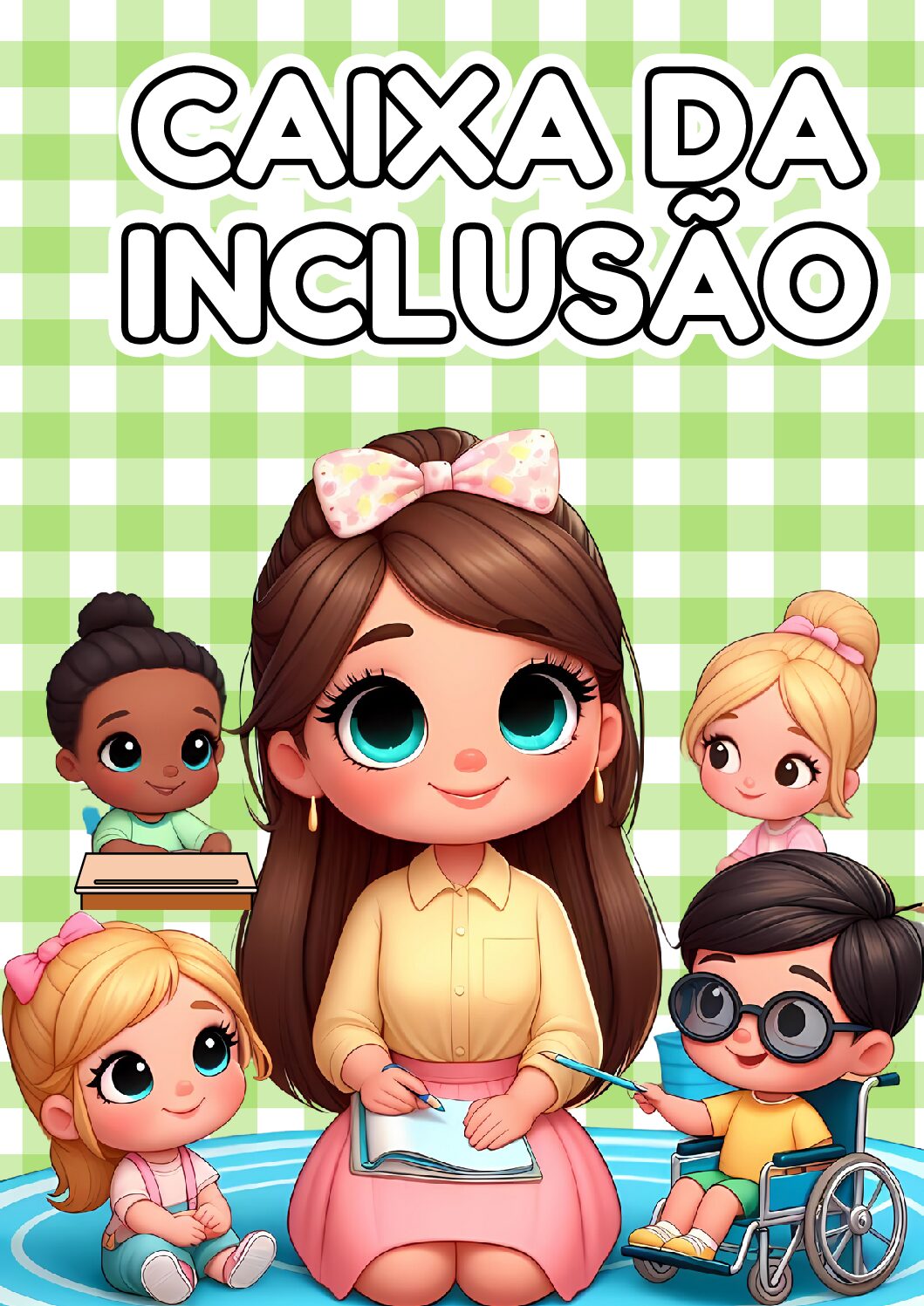 Caixa da inclusão trata a diversidade – PDF para Imprimir — capa do material