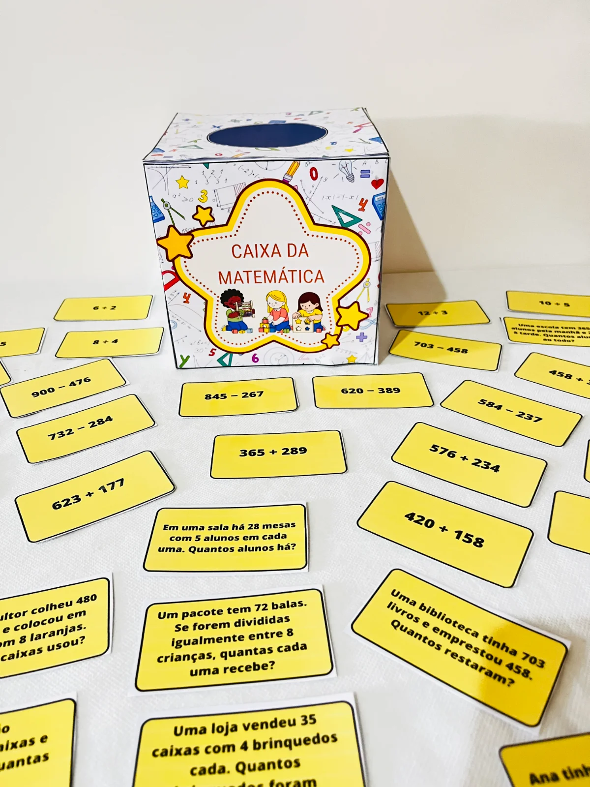 Caixa da Matemática das 4 Operações — Matemática para 5º ano: Caixa da Matemática das 4 Operações é um recurso pedagógico…