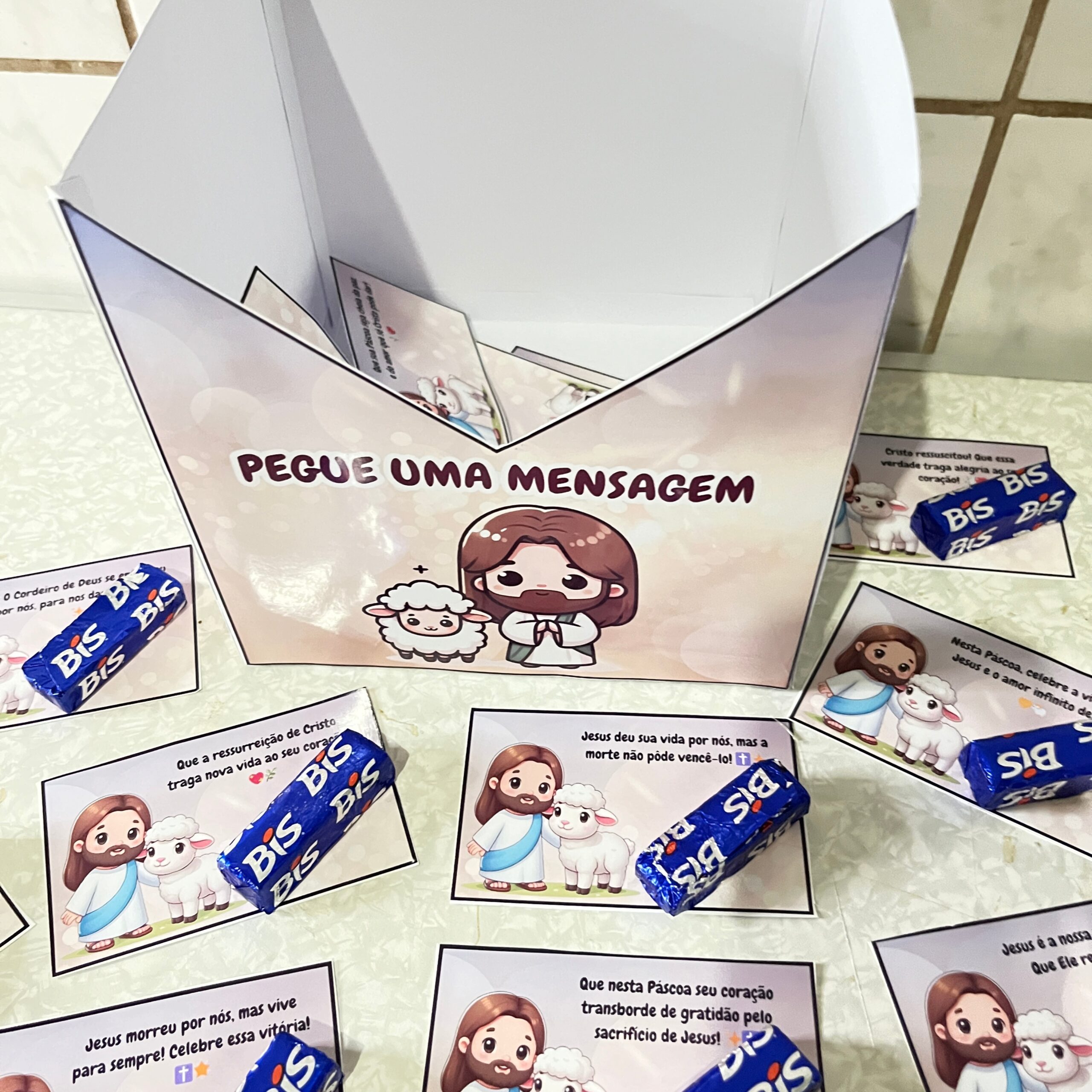 Caixa da páscoa – mensagens de fé e esperança! – Material Pedagógico — amostra 1: Sobre o CAIXA DA PÁSCOA – MENSAGENS DE FÉ…