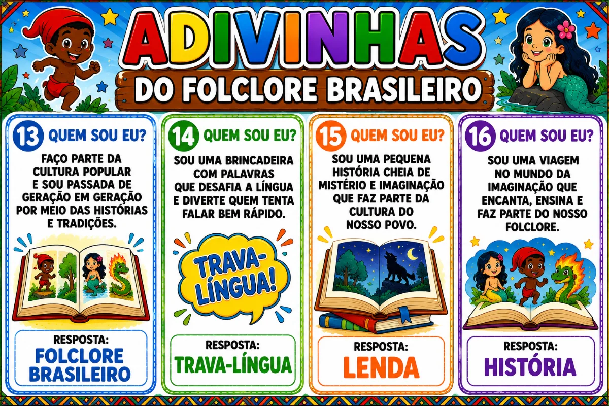 🧩✨ CAIXA DAS ADIVINHAS DO FOLCLORE BRASILEIRO 🇧🇷🌿 — amostra 1: 🧩✨ CAIXA DAS ADIVINHAS DO FOLCLORE BRASILEIRO** 🇧🇷🌿…