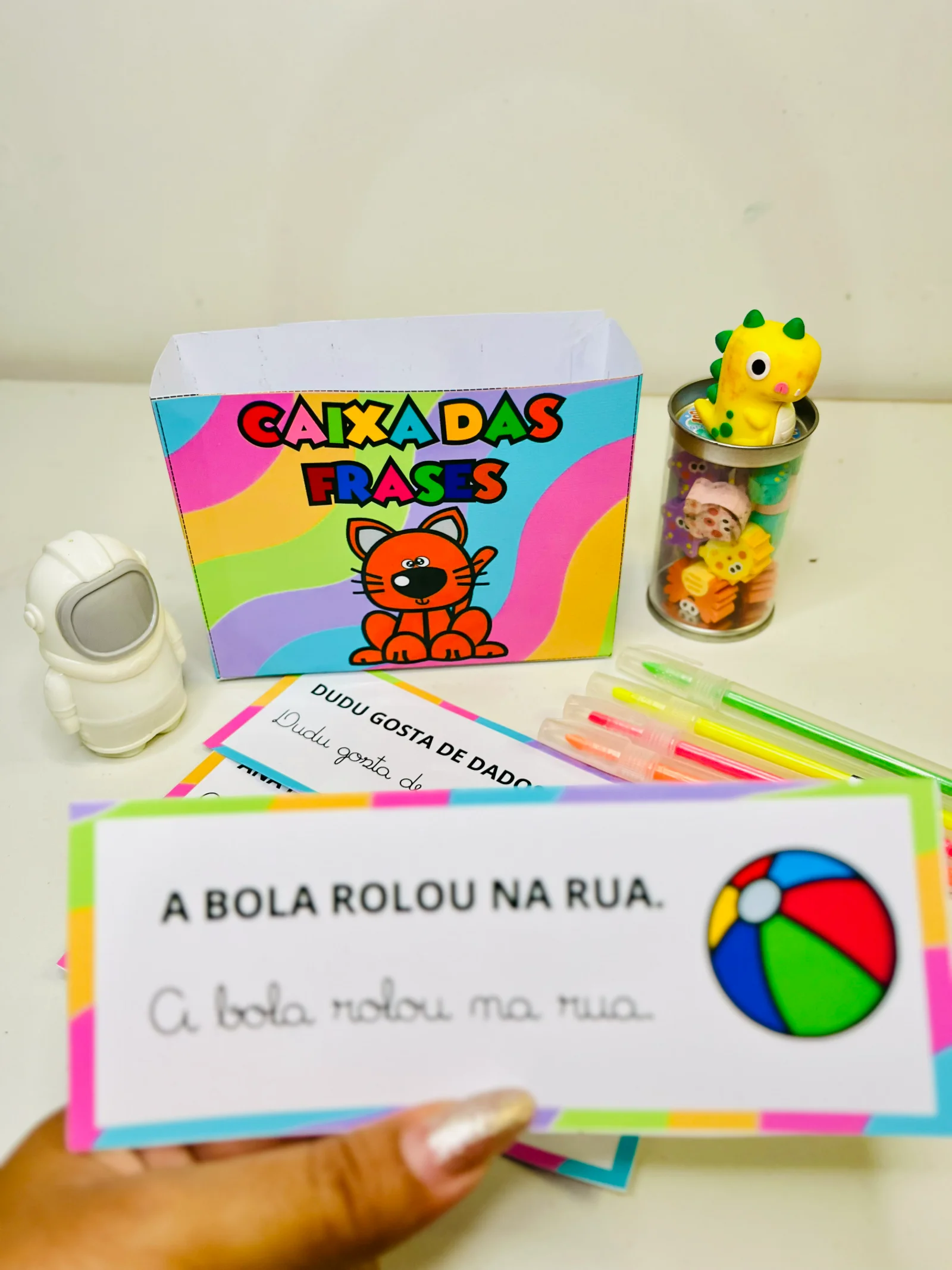 Caixa das Frases – PDF para Imprimir | Alfabetização — amostra 3: A Caixa das Frases é um recurso pedagógico essencial para…