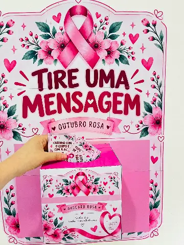 CAIXA DE MENSAGEM OUTUBRO ROSA — capa do material