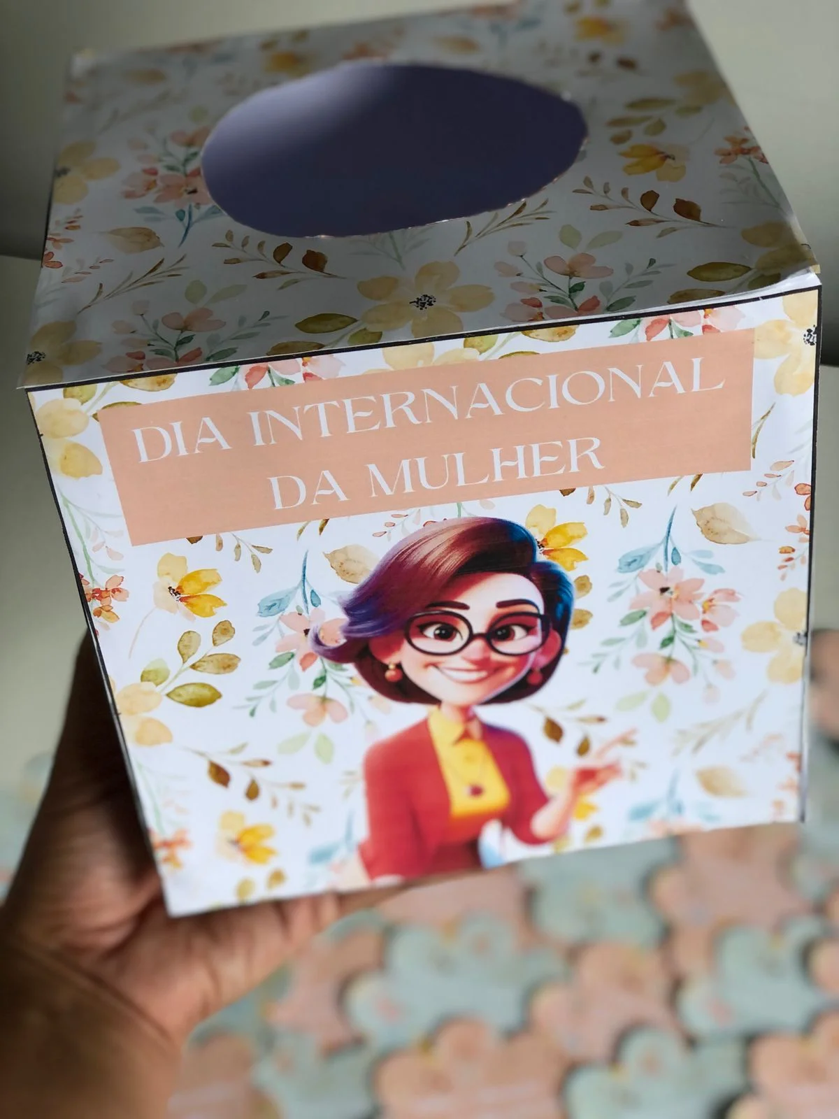 Caixa de Mensagens – Dia das Mulheres — amostra 3: Homenageie com carinho e significado