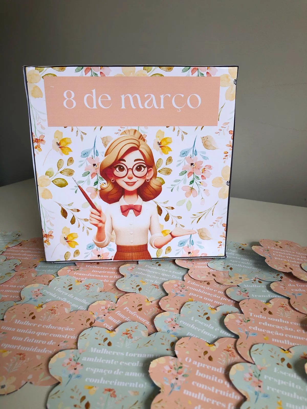 Caixa de Mensagens – Dia das Mulheres — amostra 5: Homenageie com carinho e significado