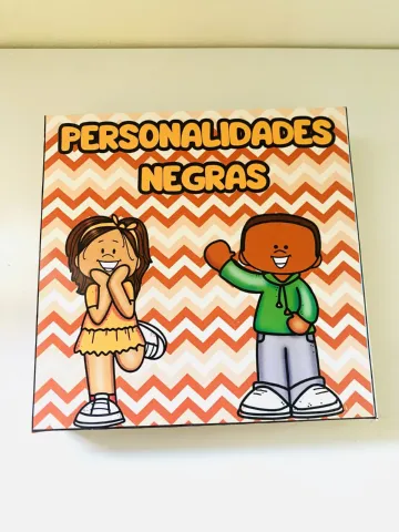 Caixa de Personalidades Negras para Trabalhar a Consciência Negra — capa do material