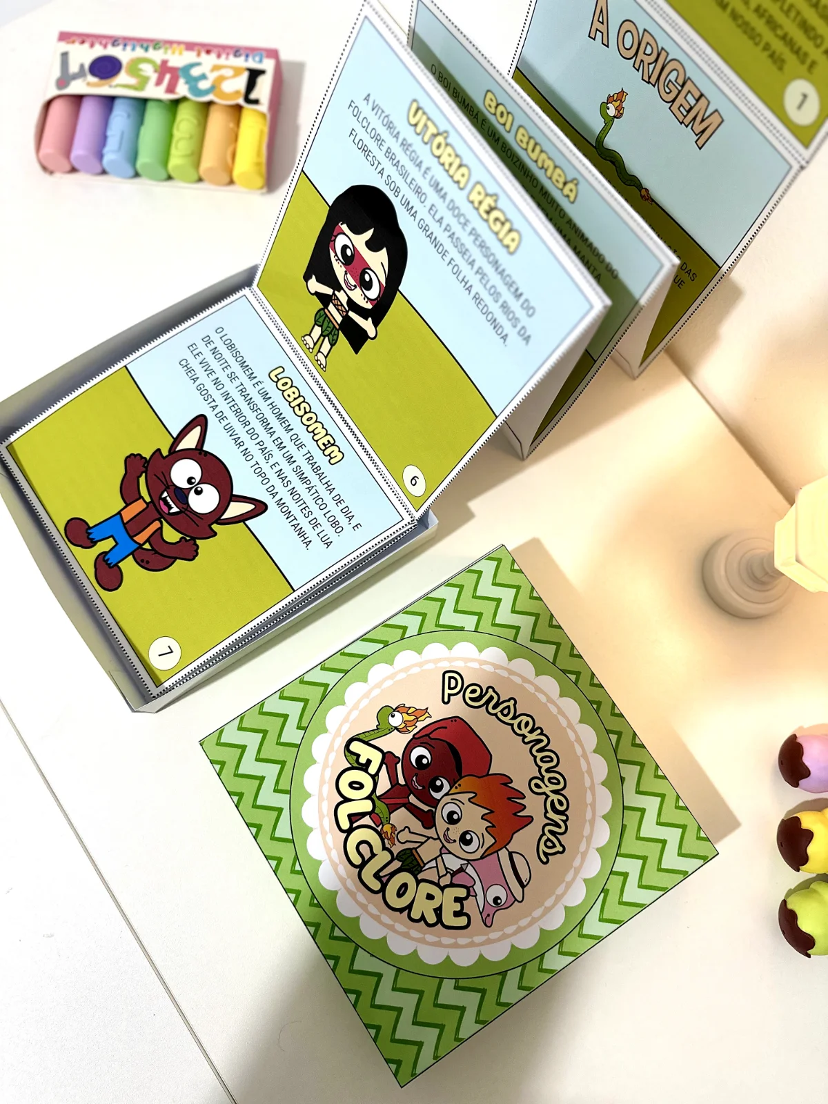 Caixa do Folclore | Educação Infantil e Anos Iniciais — amostra 4: Livro na Caixa com a história do Folclore Brasileiro e…