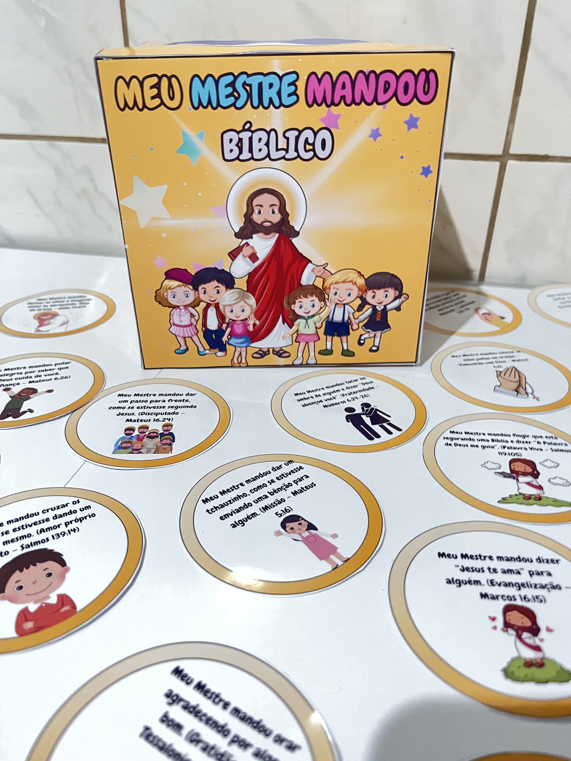 Caixa meu mestre mandou: bíblico – Material Pedagógico — amostra 1: Sobre o CAIXA MEU MESTRE MANDOU: BÍBLICO Caixa meu mestre mandou: bíblico – Material Pedagógico — amostra 1: Sobre o CAIXA MEU MESTRE MANDOU: BÍBLICO