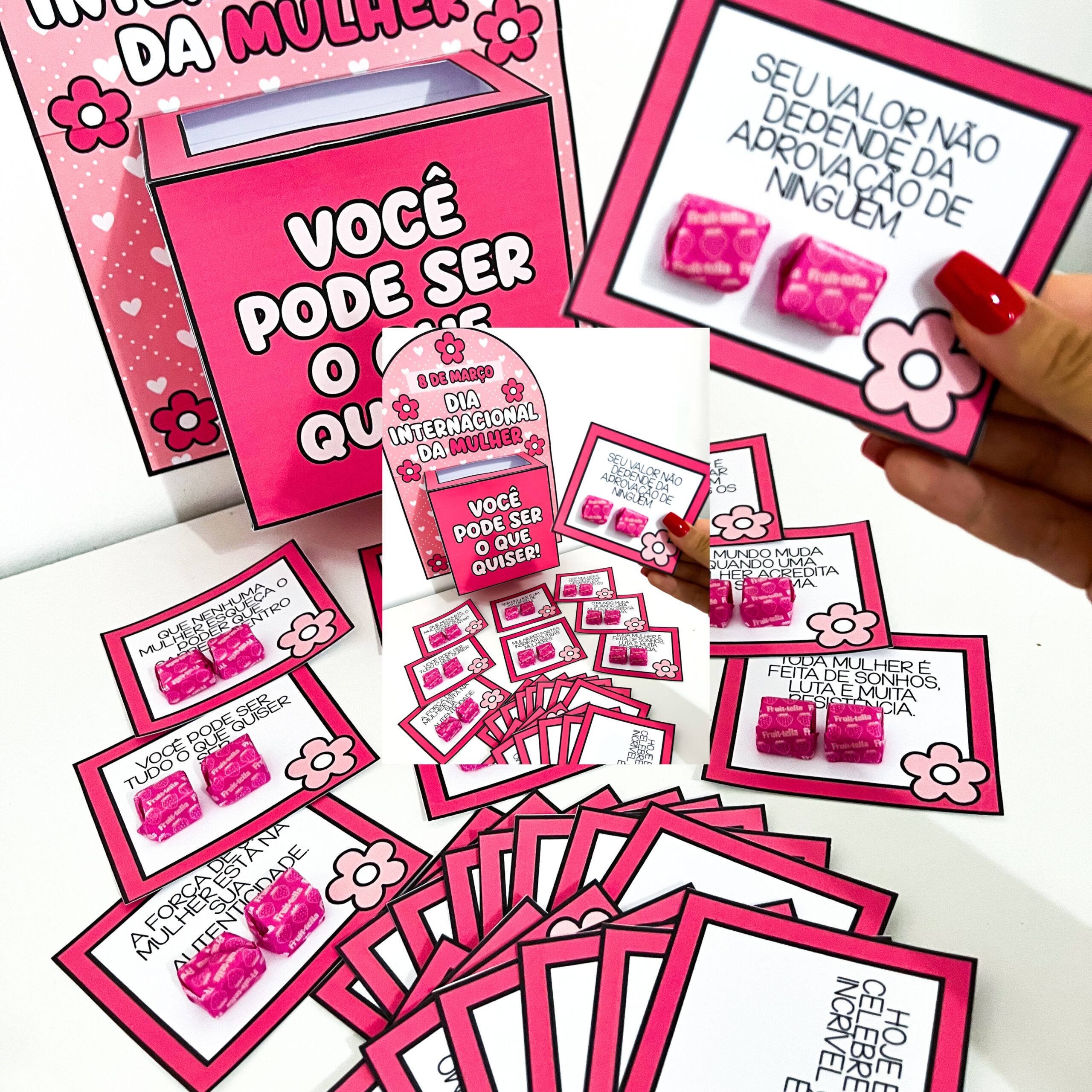 Caixa motivacional: dia da mulher – Material Pedagógico — amostra 1: Sobre o CAIXA MOTIVACIONAL: DIA DA MULHER