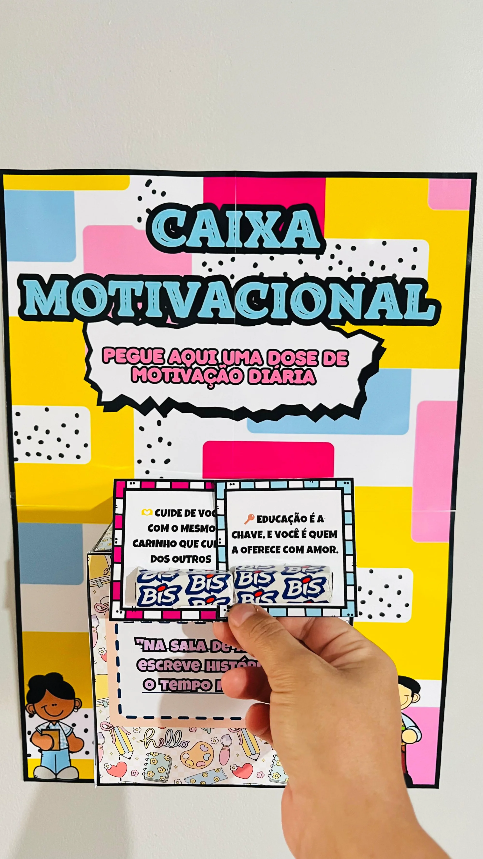 Caixa Motivacional para Professores Uma Dose de Carinho e Motivação — amostra 6: 💕 Uma proposta simples, econômica e cheia…