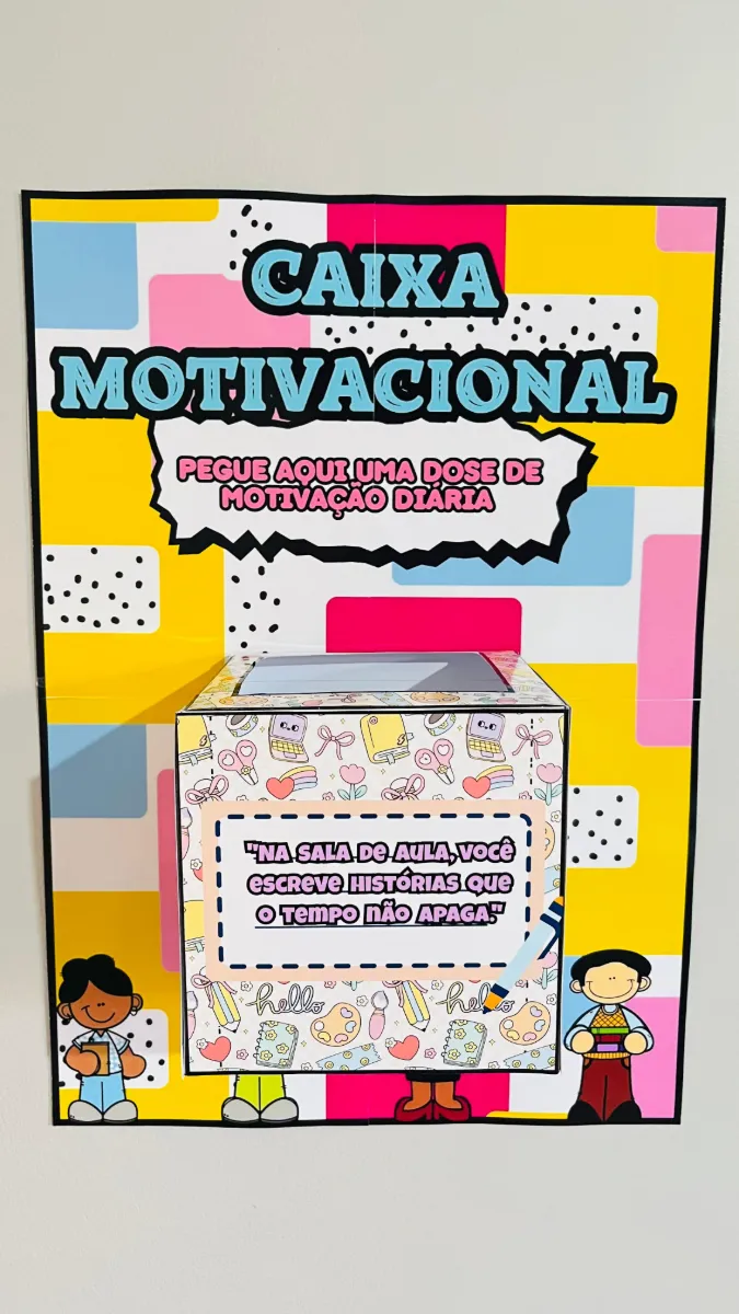 Caixa Motivacional para Professores - Uma Dose de Carinho e Motivação! — amostra 2: 🌟 O arquivo inclui