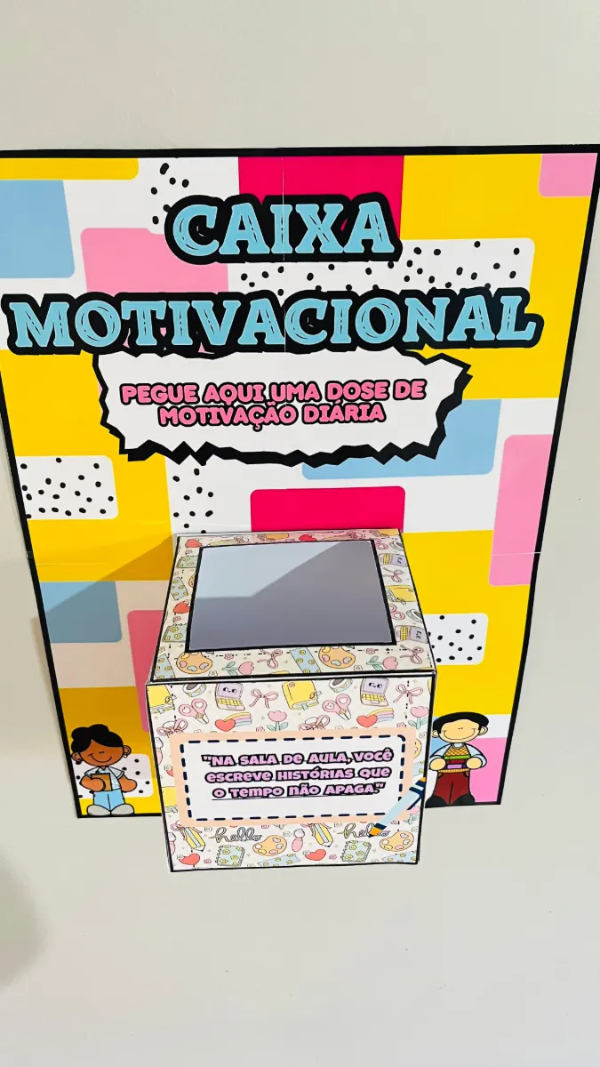 Caixa Motivacional para Professores - Uma Dose de Carinho e Motivação! — amostra 4: Caixa Motivacional para Professores com…