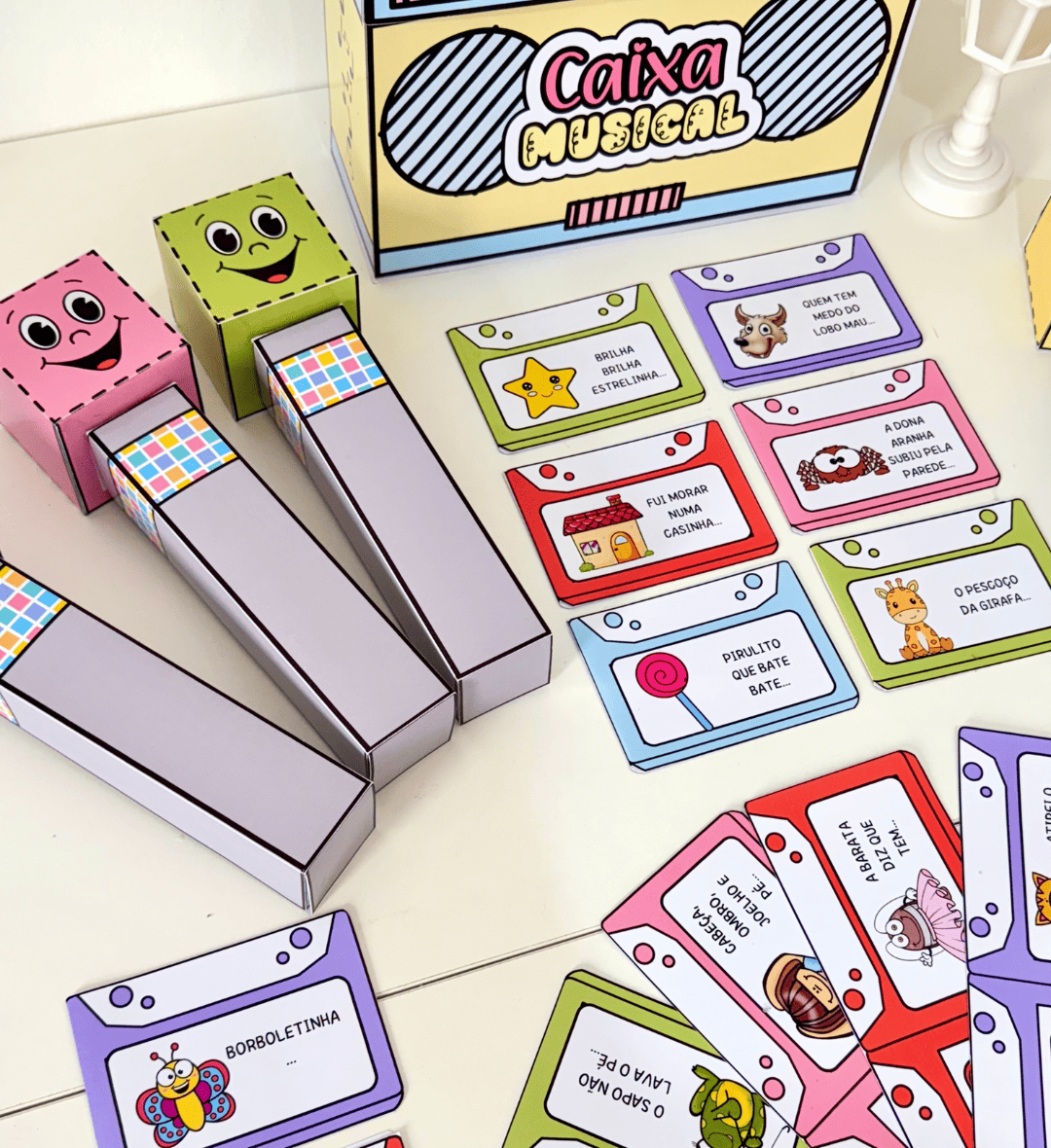 Caixa Musical em PDF para Educação Infantil e Anos Iniciais — amostra 2: O que está incluído no material