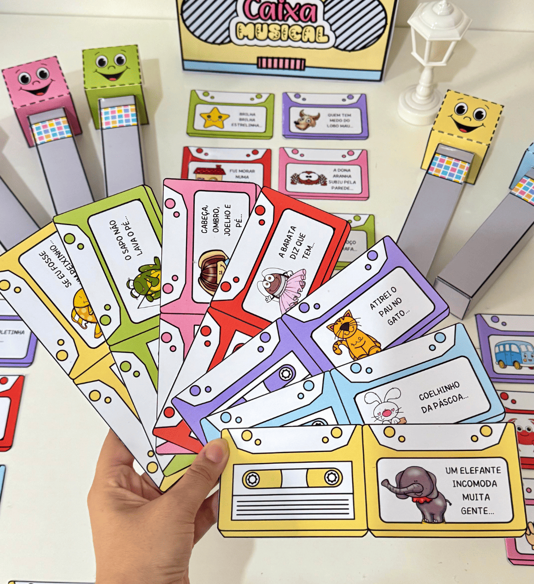 Caixa Musical em PDF para Educação Infantil e Anos Iniciais — amostra 3: Como usar a Caixa Musical em sala