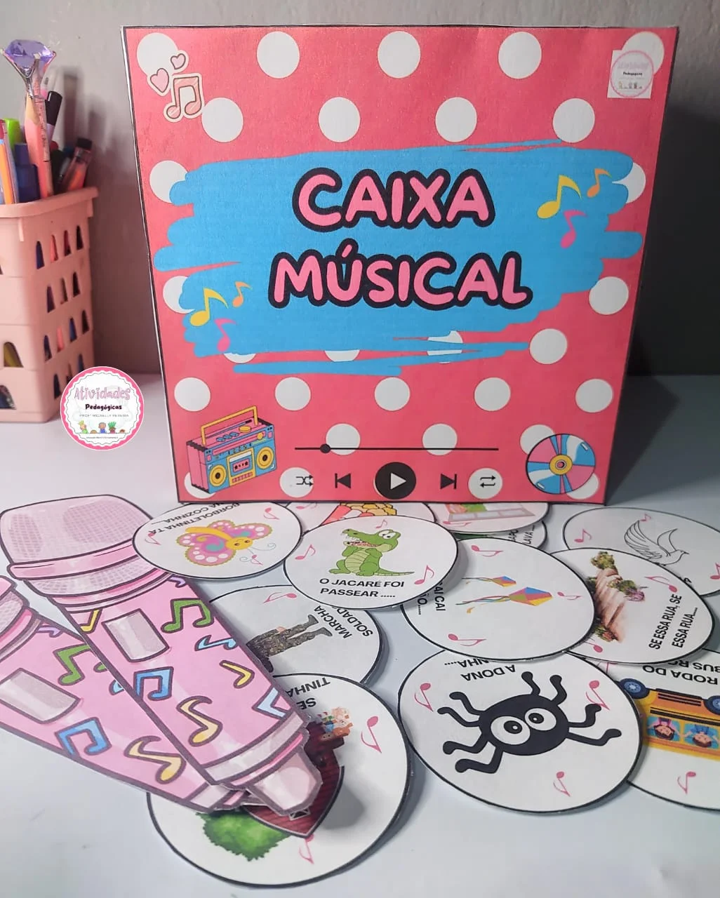 Caixa Musical – Músicas Infantis para Educação Infantil — Alfabetização para Educação Infantil: Caixa musical interativa…