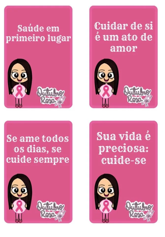 🩷 Caixa Outubro Rosa: Painel Reflexivo 💗 Em PDF 💗🌸 — amostra 3: Quer transformar a sua sala de aula, consultório ou…