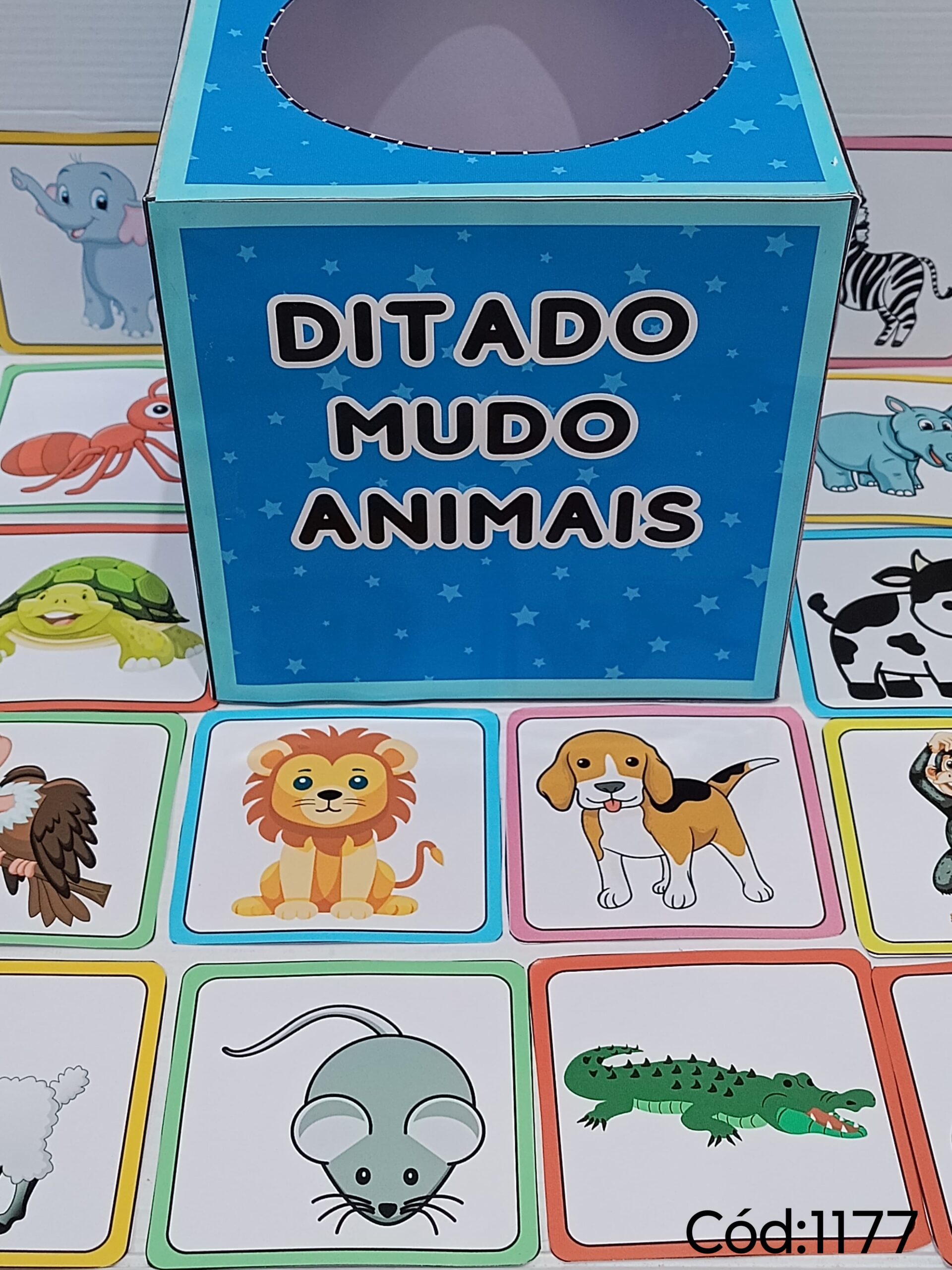 Caixa pedagógica: ditado mudo dos animais – PDF para Imprimir — Ciências para Todas as séries: *o arquivo é composto por:*…