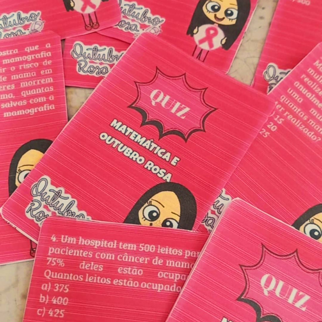 Caixa pedagógica / quiz: outubro rosa e matemática anos finais e ensino médio — amostra 2: Para quem é indicado Caixa pedagógica / quiz: outubro rosa e matemática anos finais e ensino médio — amostra 2: Para quem é indicado